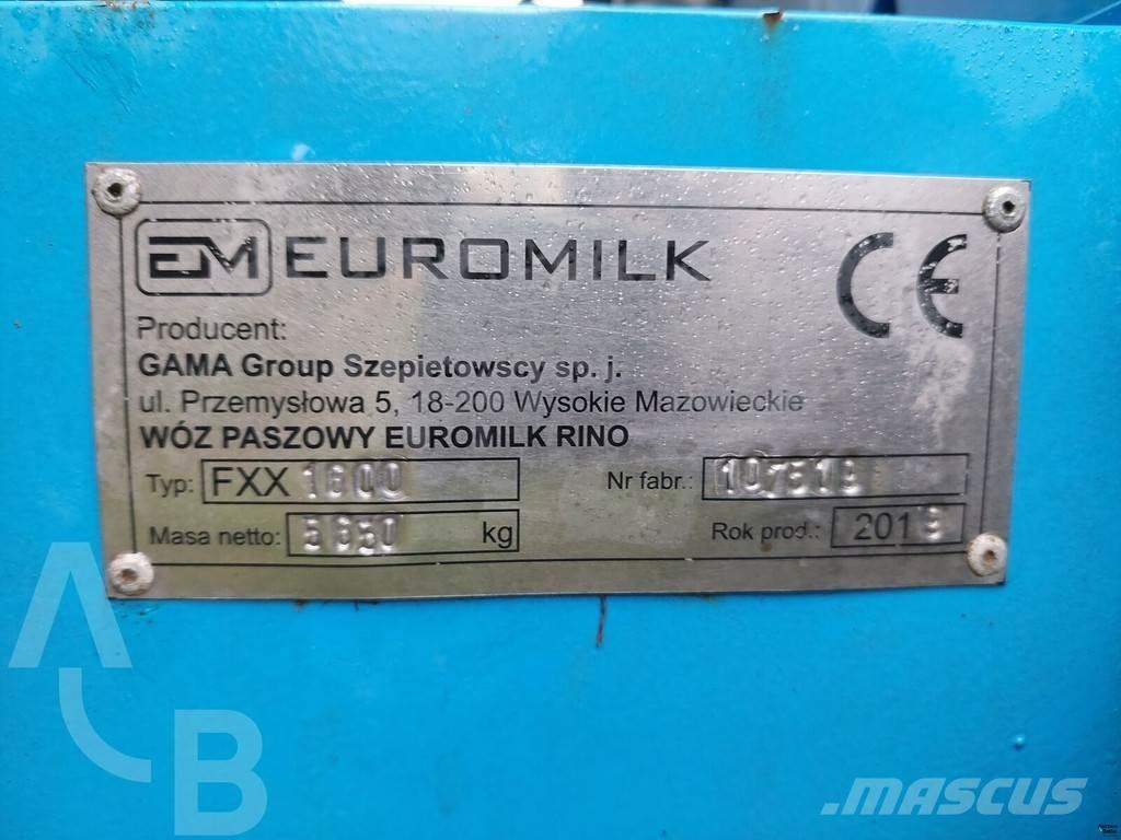  EUROMILK FXX 1600 Завантажувачі змішувальних машин