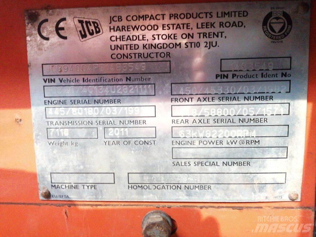 JCB 940 Навантажувачі підвищеної прохідності