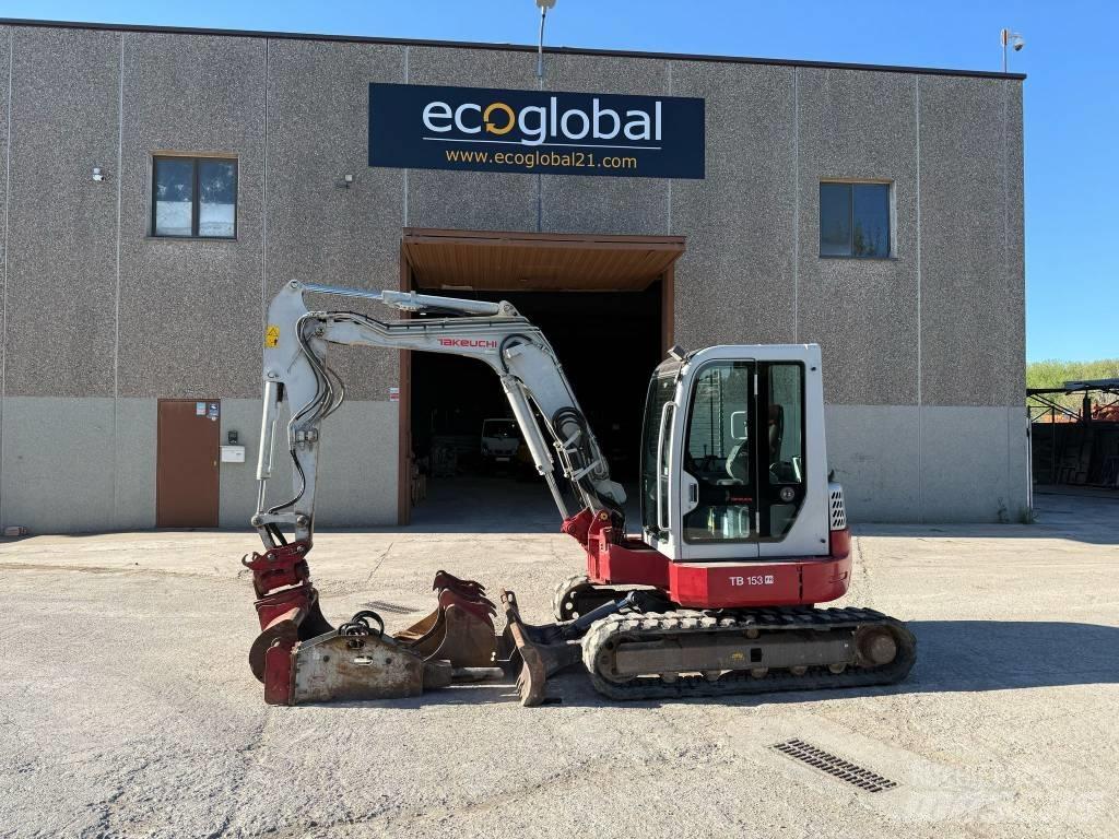 Takeuchi TB 153 FR Міні-екскаватори < 7т