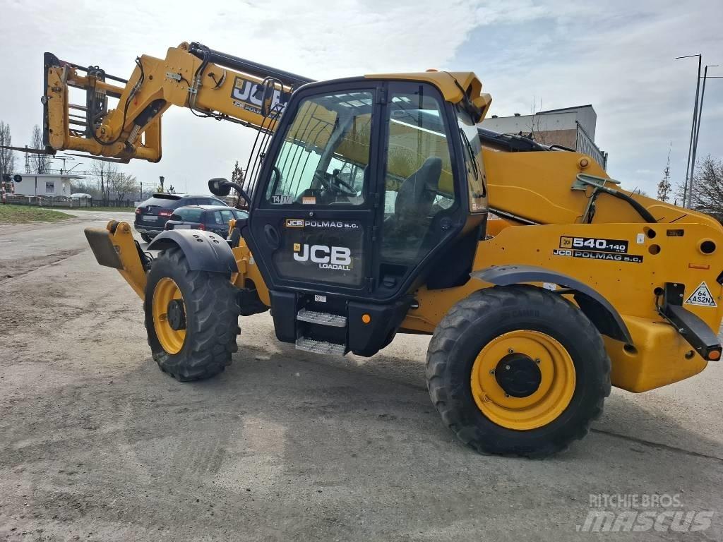 JCB 540-140 Телескопічні навантажувачі
