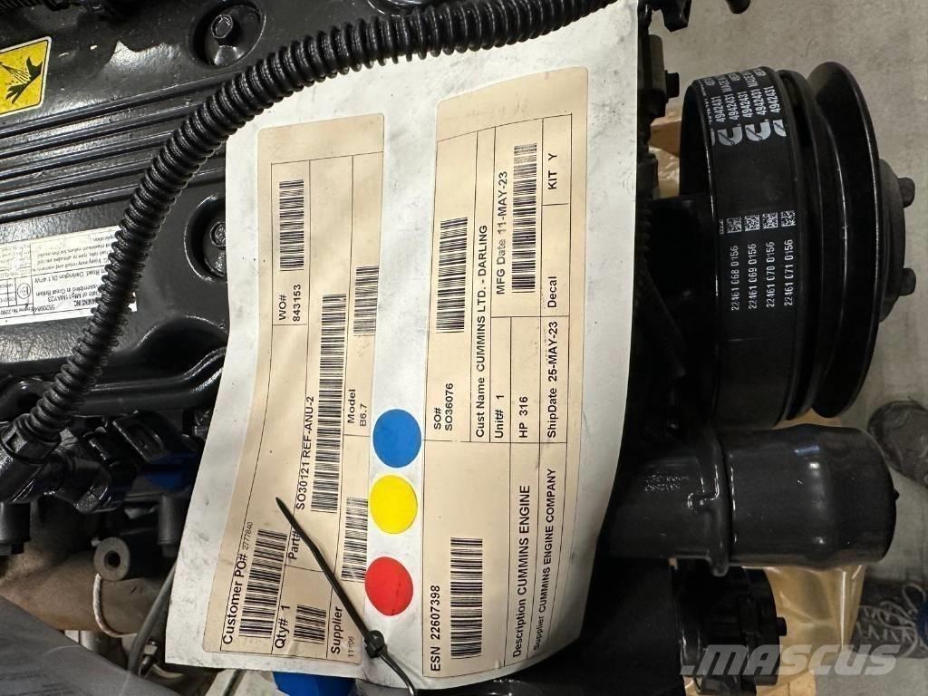Cummins B6.7 FR95272 Сільгосптехніка - Інші