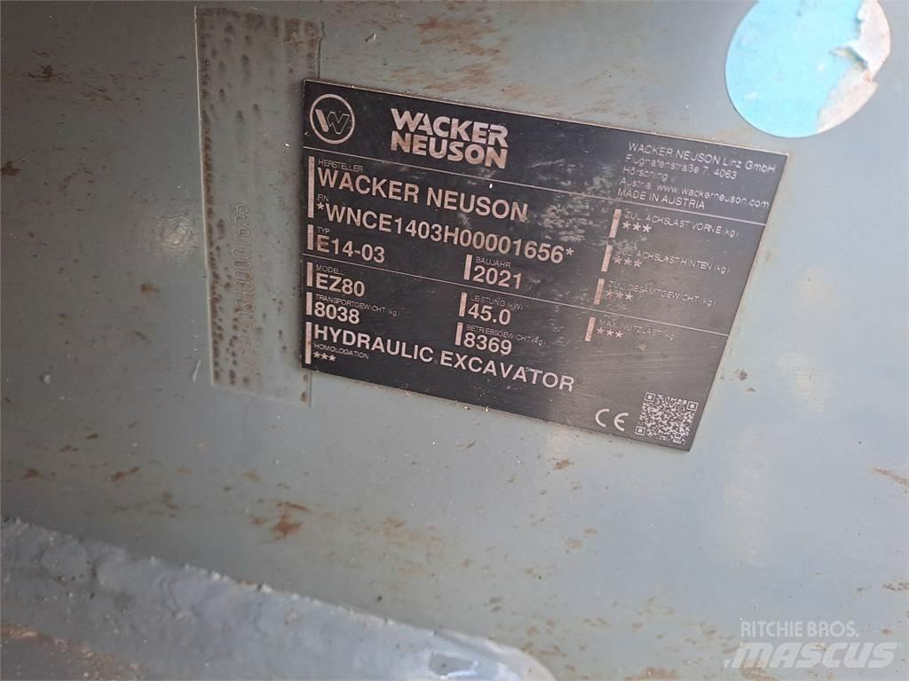 Wacker Neuson EZ80 Гусеничні екскаватори