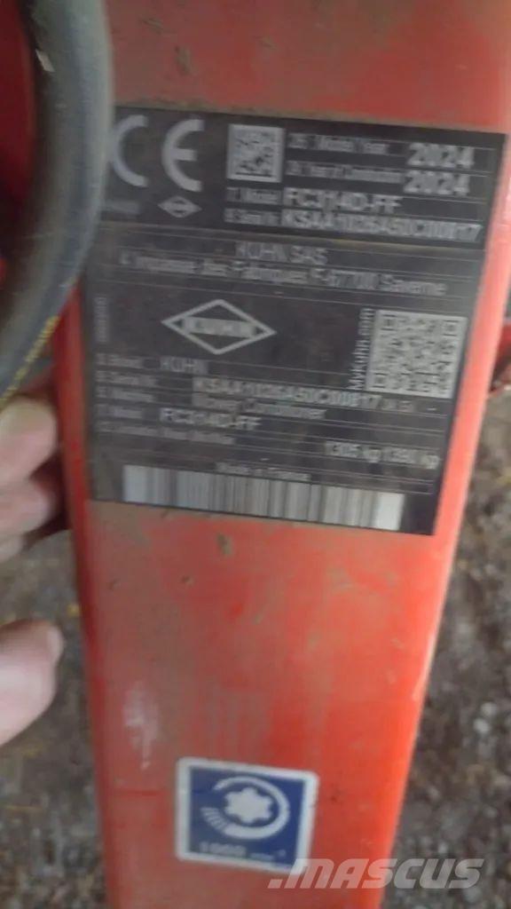 Kuhn FC 314 D FF Навісні та причіпні косарки