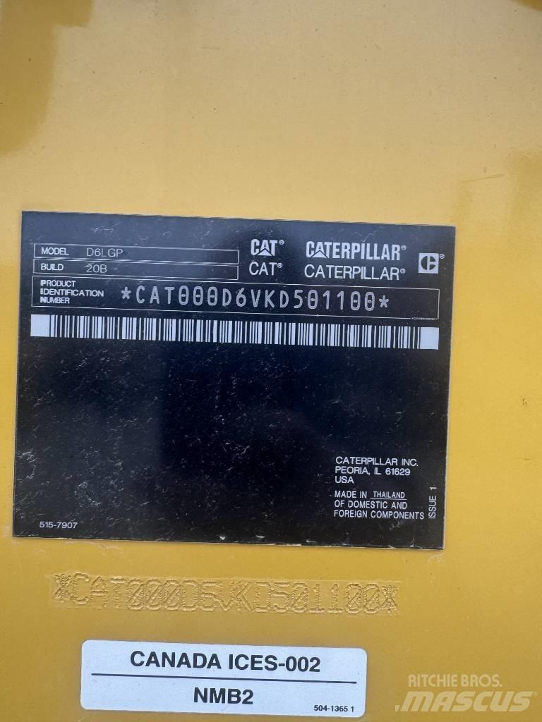 CAT D6 LGP Гусеничні бульдозери