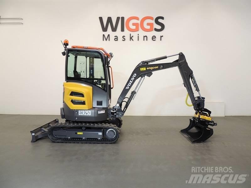 Volvo ECR25D Міні-екскаватори < 7т