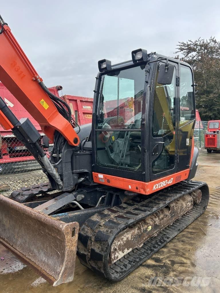 Kubota KX 080-4 Середні екскаватори 7т. - 12т.