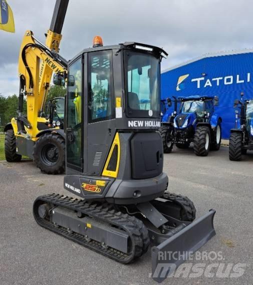 New Holland E25D Міні-екскаватори < 7т