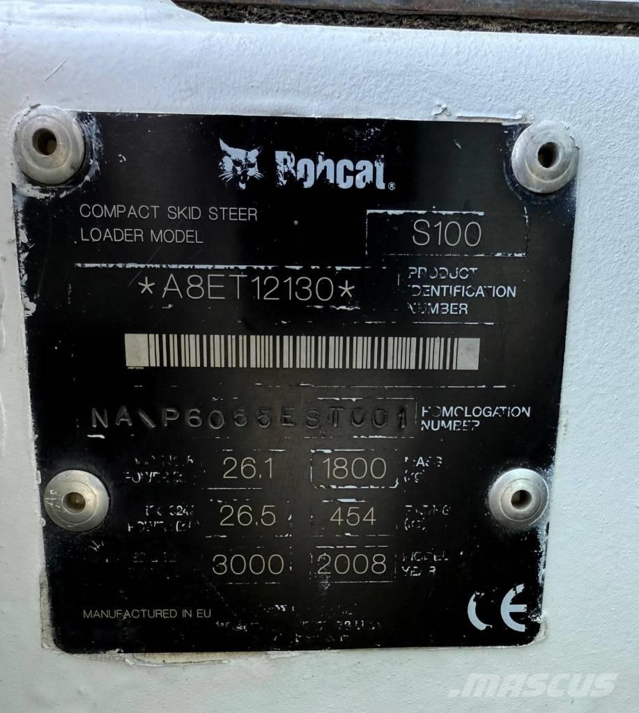 Bobcat S 100 Міні-навантажувачі
