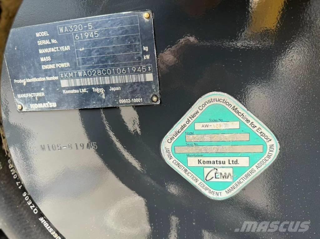 Komatsu WA 320-5 Фронтальні навантажувачі