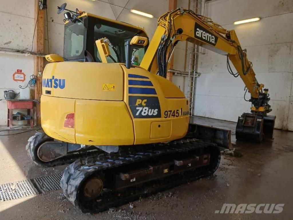 Komatsu PC78US-10 Середні екскаватори 7т. - 12т.