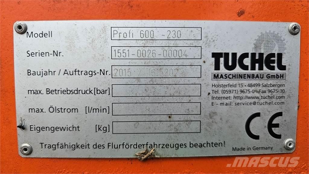 Tuchel Profi 230 Підмітальні машини