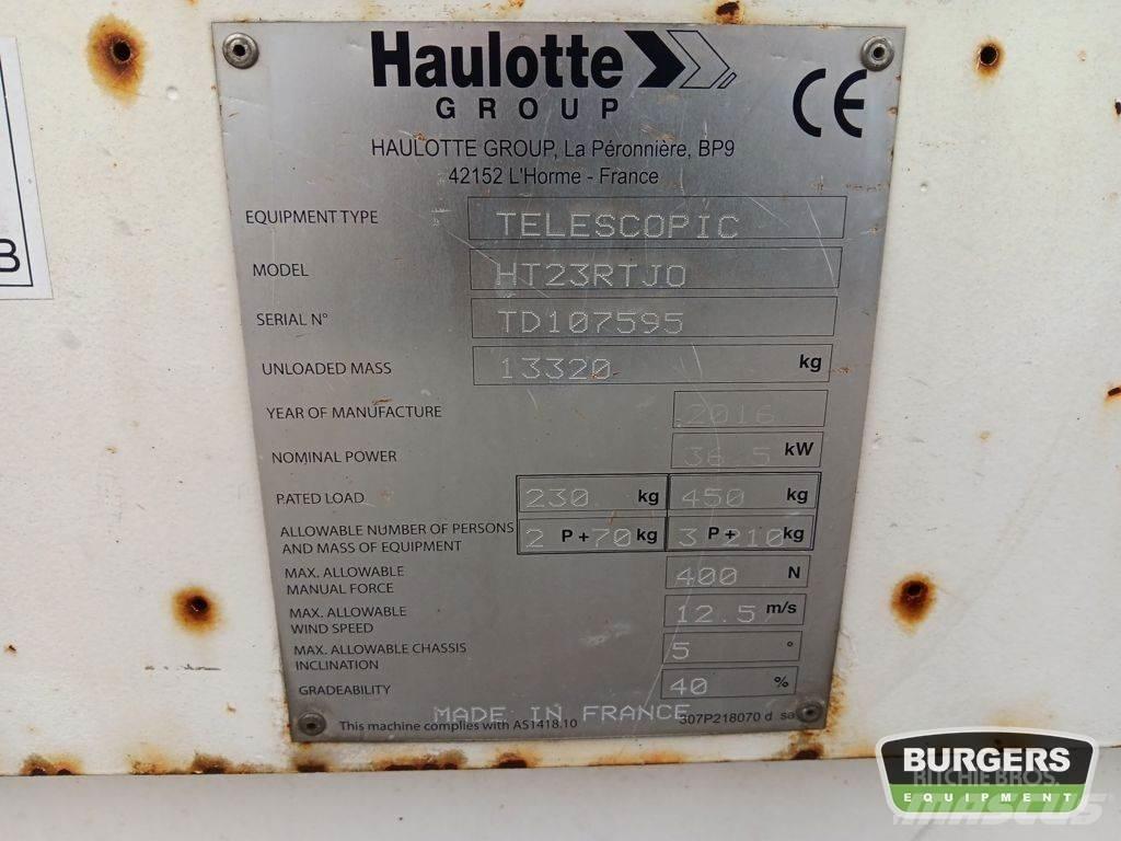 Haulotte HT23RTJO Телескопічні підйомники