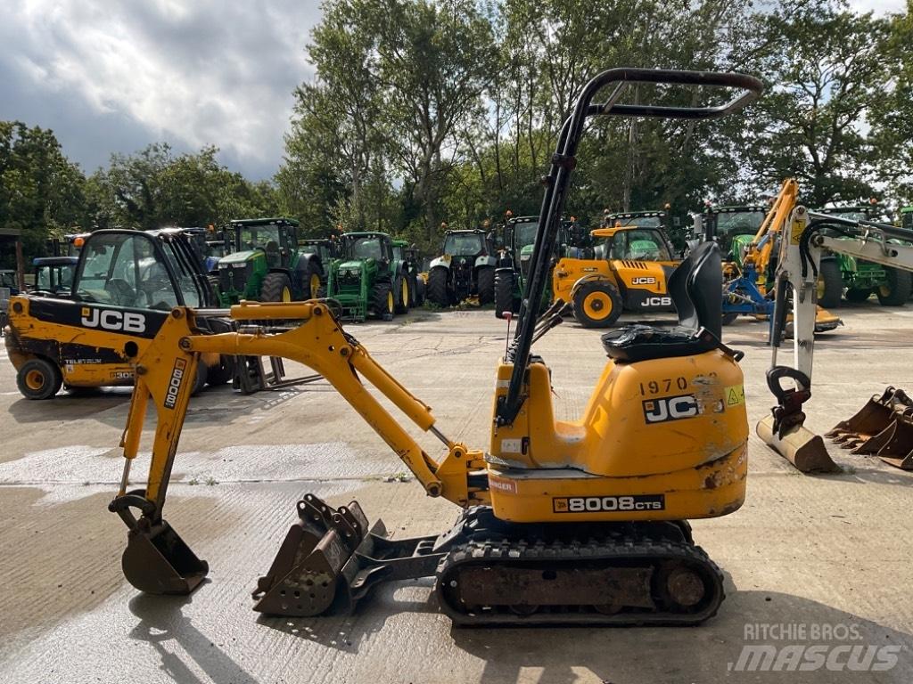 JCB 8008 CTS Міні-екскаватори < 7т