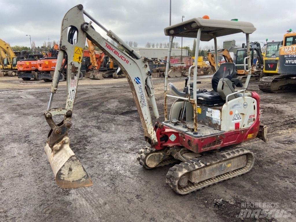 Takeuchi TB 216 Міні-екскаватори < 7т
