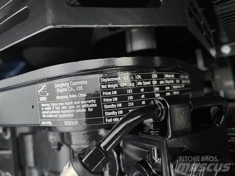 Cummins 220 kVA Дизельні генератори