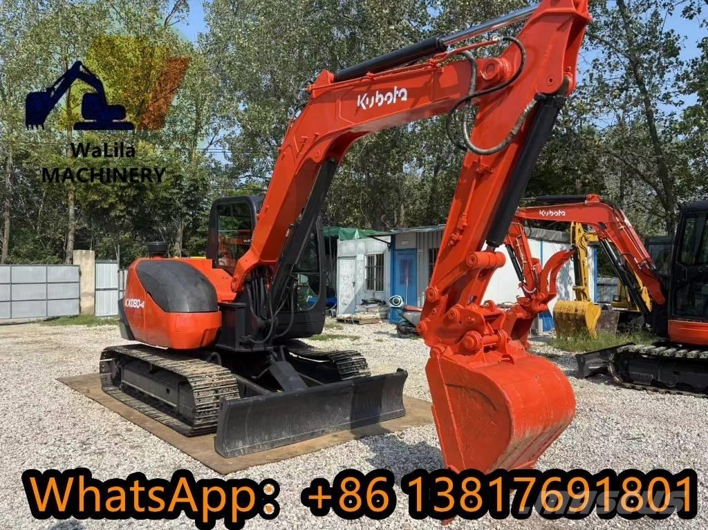 Kubota KX 080-4 Міні-екскаватори < 7т