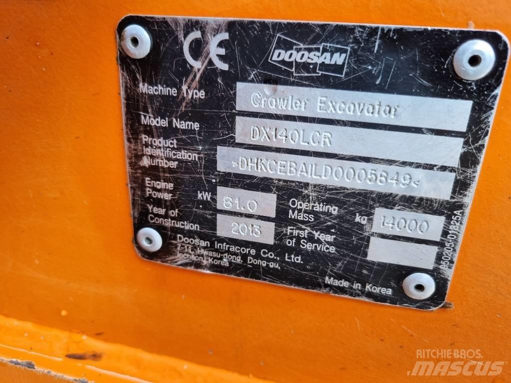 Doosan DX 140 LCR Екскаватори