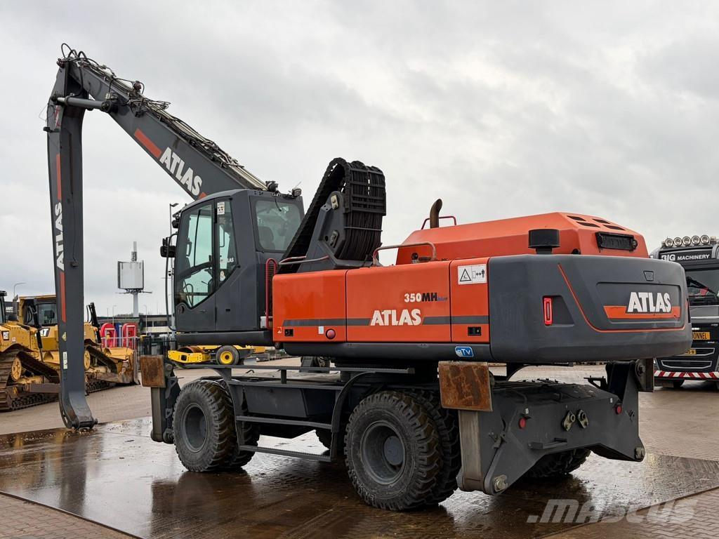 Atlas 350MH Перевантажувачі металобрухту/промислові навантажувачі