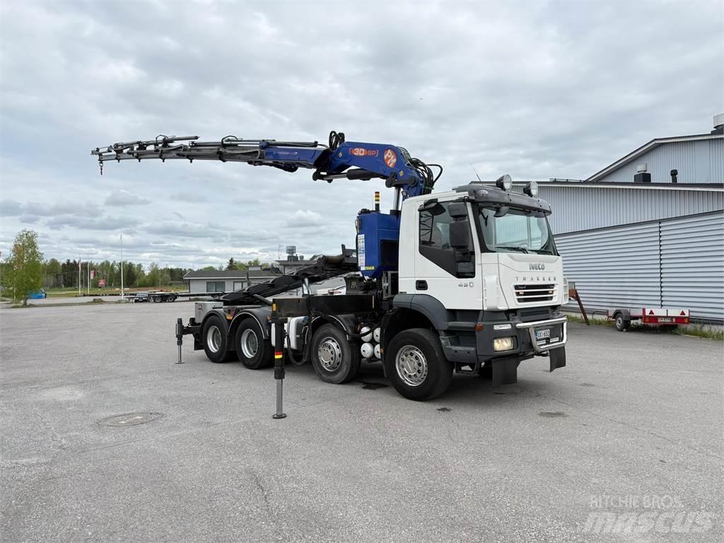 Iveco 410T45 8x4 Автокрани