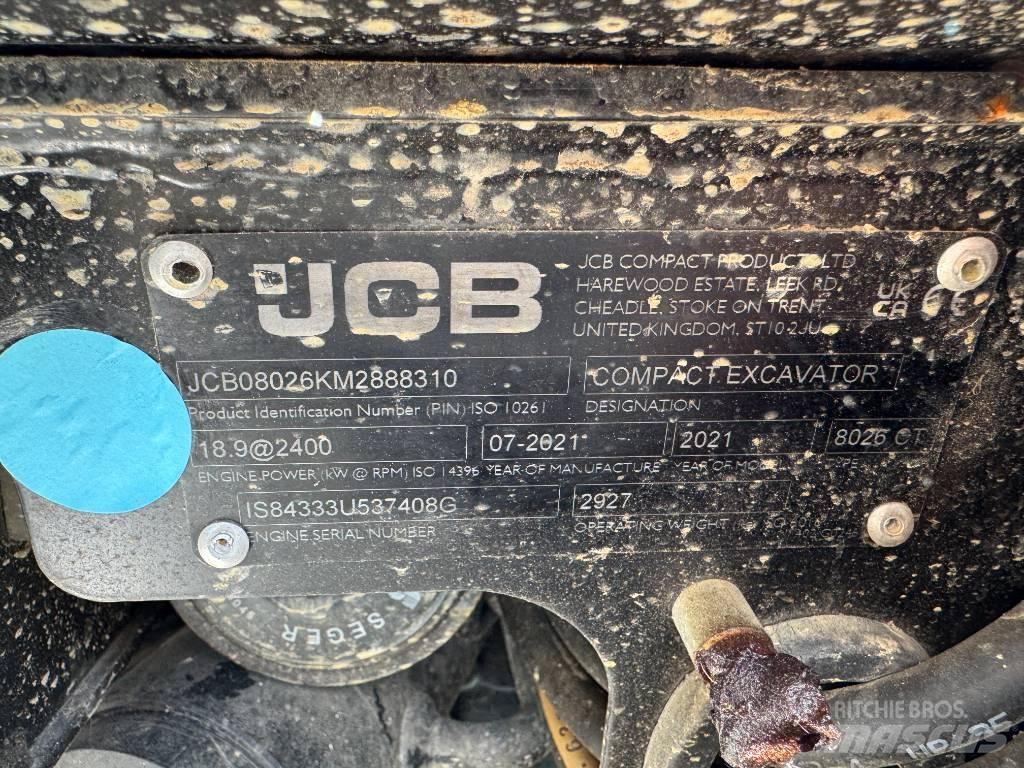 JCB 8026CTS Гусеничні екскаватори