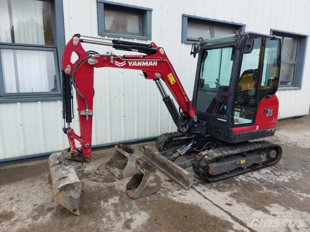 Yanmar SV26 Міні-екскаватори < 7т