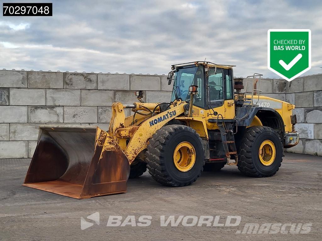 Komatsu WA470 -7 Фронтальні навантажувачі