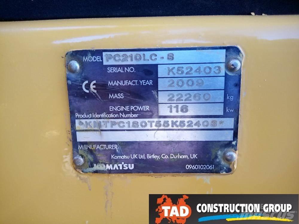 Komatsu PC210LC-8 Гусеничні екскаватори