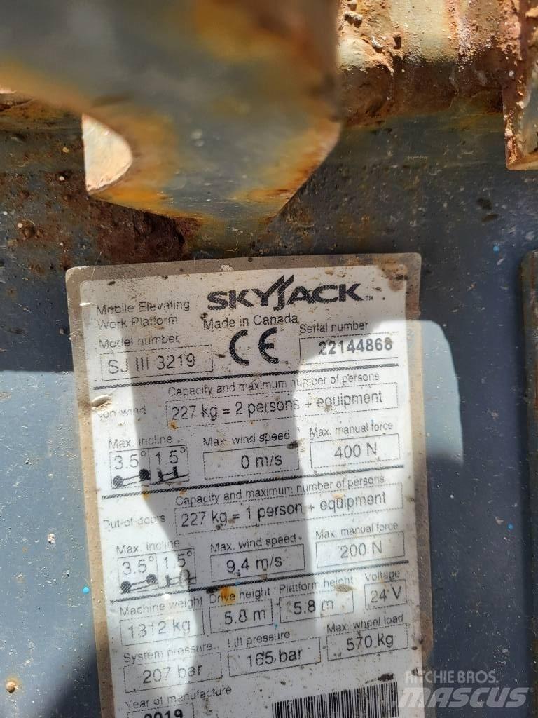 SkyJack 32/19 Підйомники-ножиці
