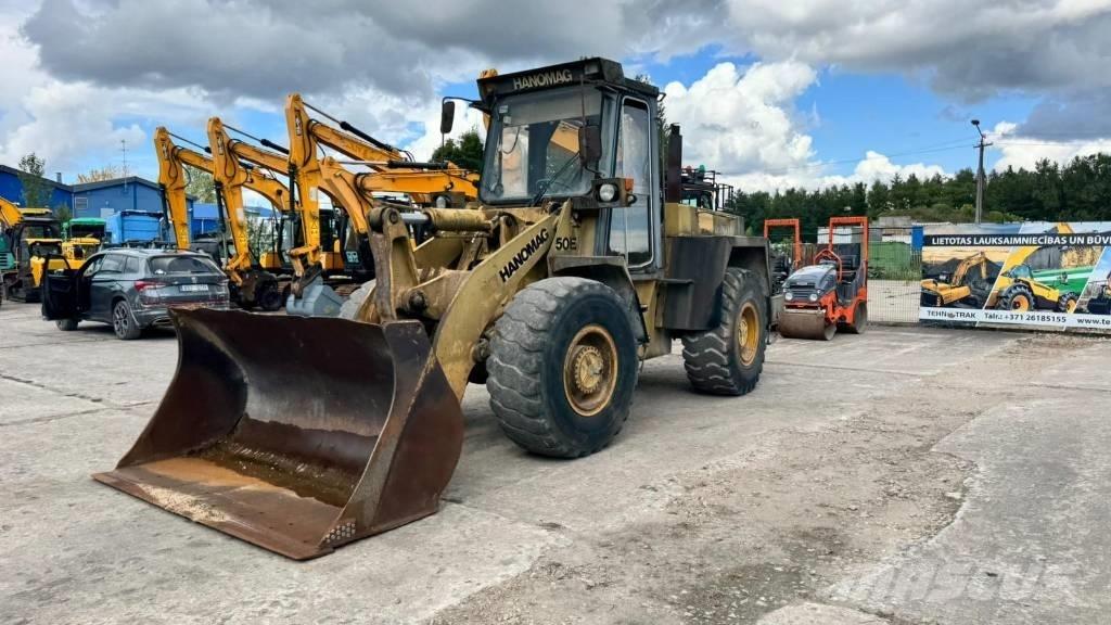 Hanomag 50 E Фронтальні навантажувачі
