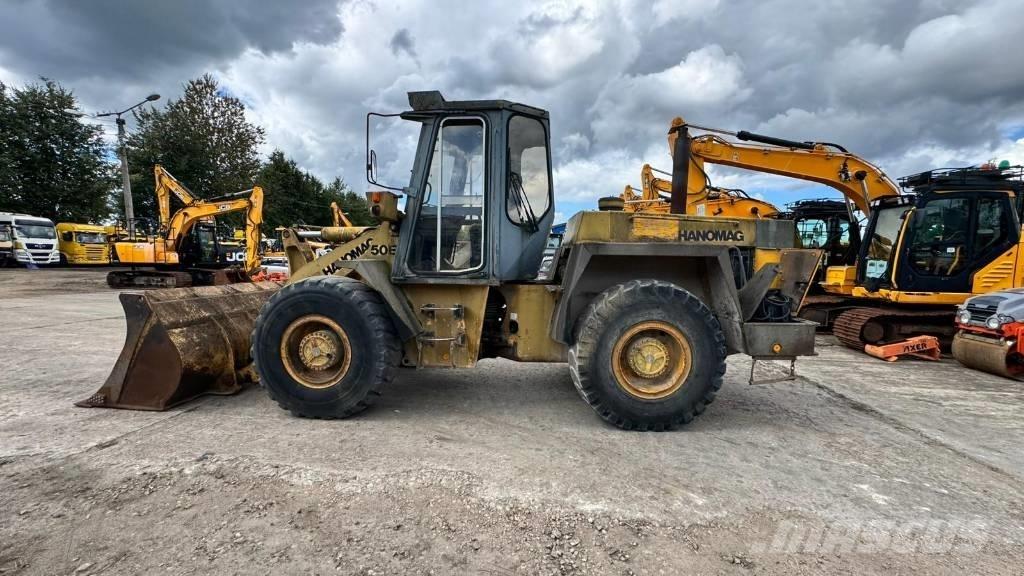 Hanomag 50 E Фронтальні навантажувачі