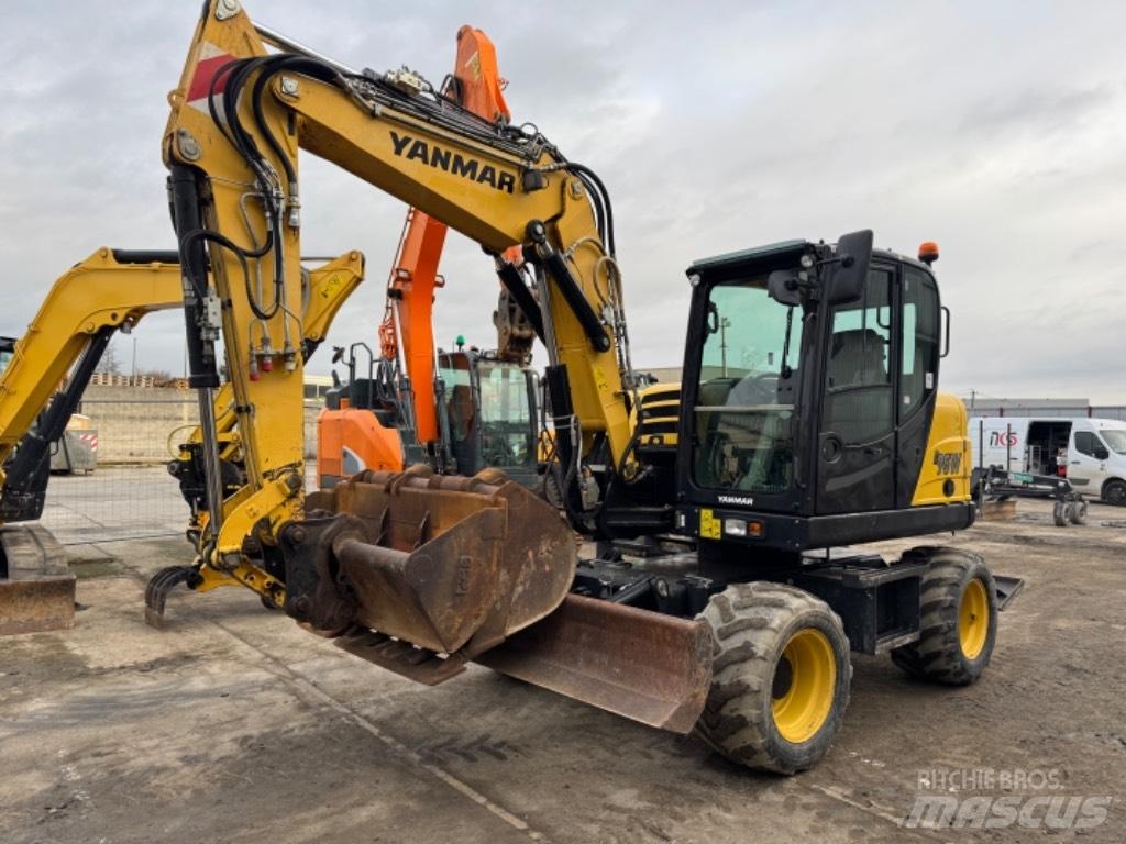 Yanmar B95W (40667) Колісні екскаватори