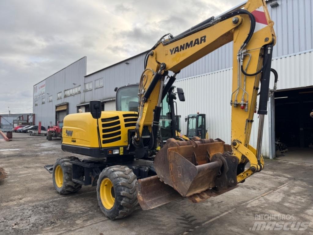Yanmar B95W (40667) Колісні екскаватори
