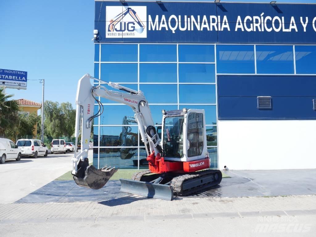 Takeuchi TB 153 FR Міні-екскаватори < 7т