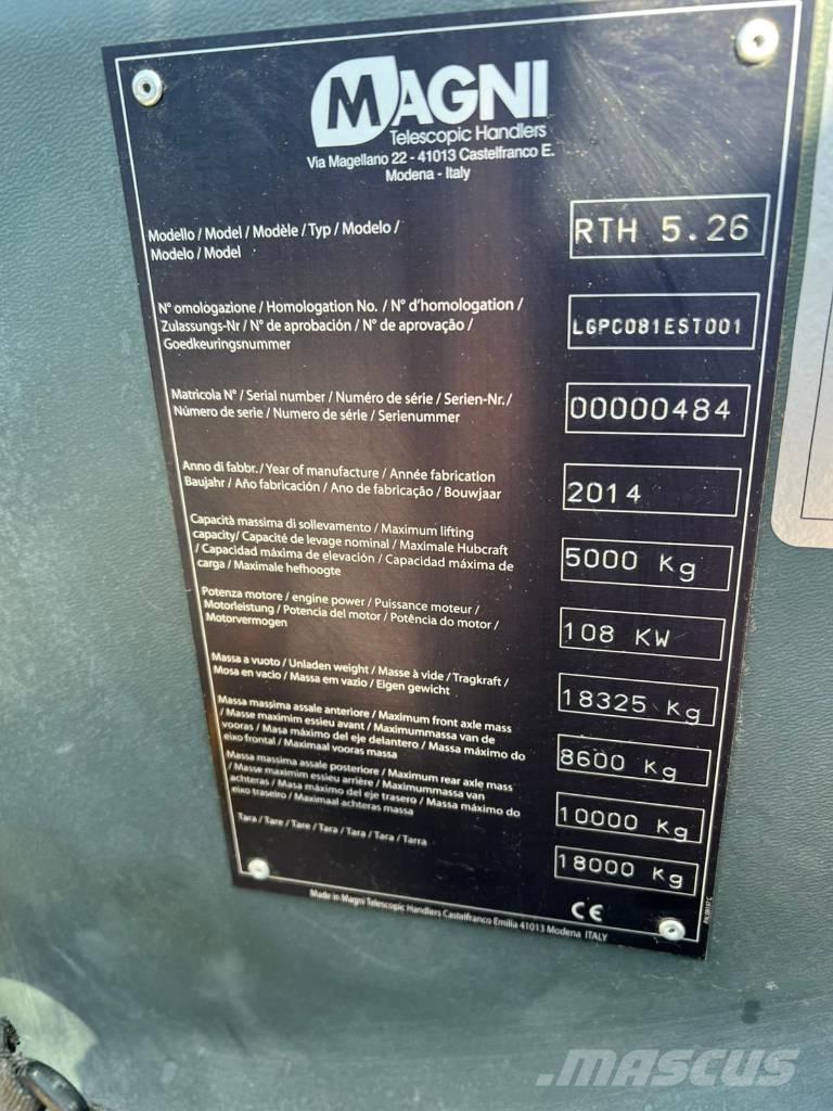 Magni RTH 5.26 Телескопічні навантажувачі