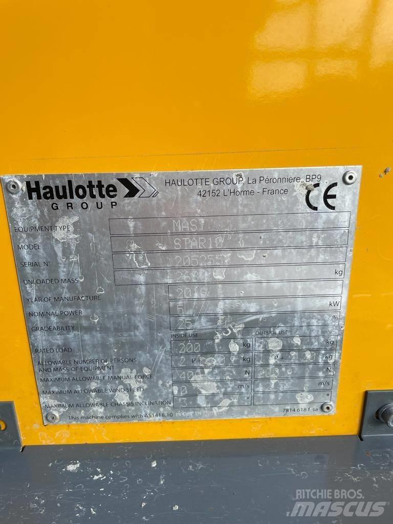 Haulotte Star 10 Вертикальні щоглові підйомники