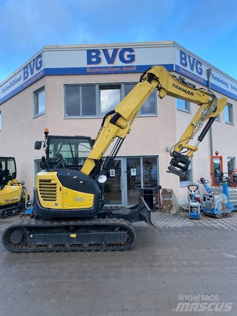 Yanmar B7 Середні екскаватори 7т. - 12т.