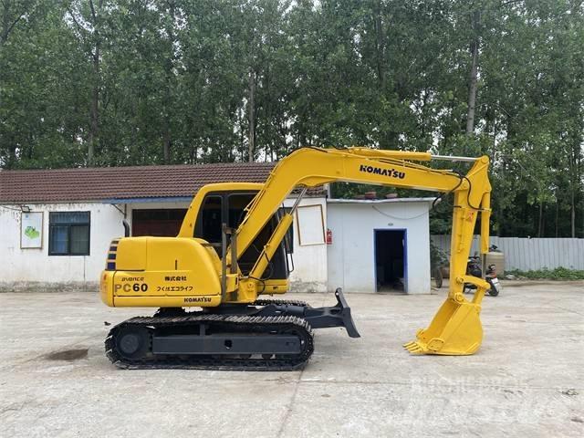 Komatsu PC60-7 Гусеничні екскаватори
