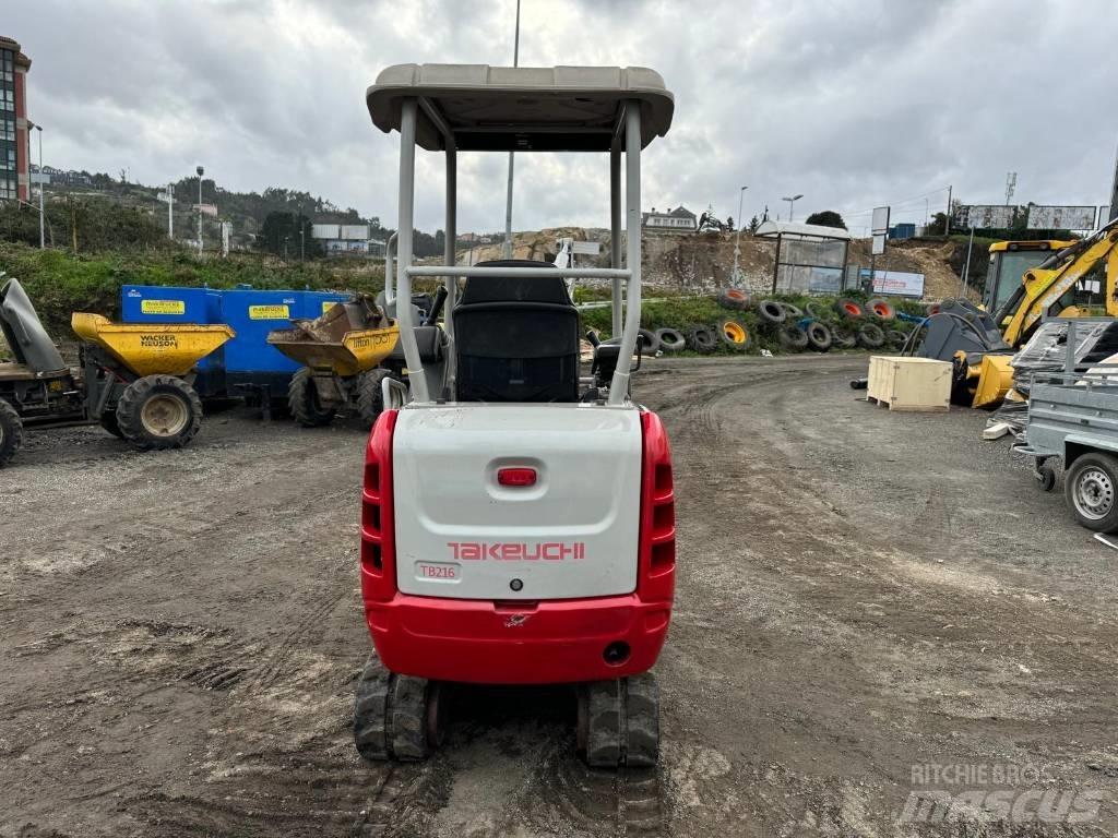 Takeuchi TB 216 Міні-екскаватори < 7т