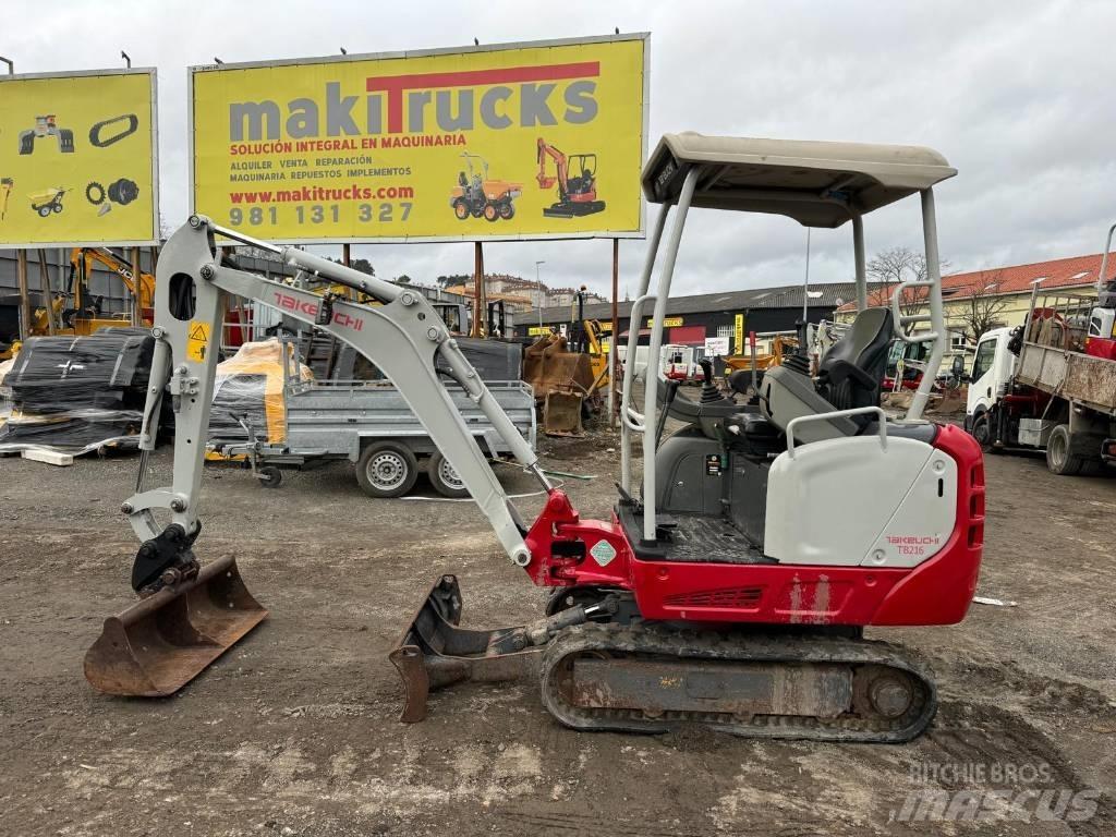 Takeuchi TB 216 Міні-екскаватори < 7т