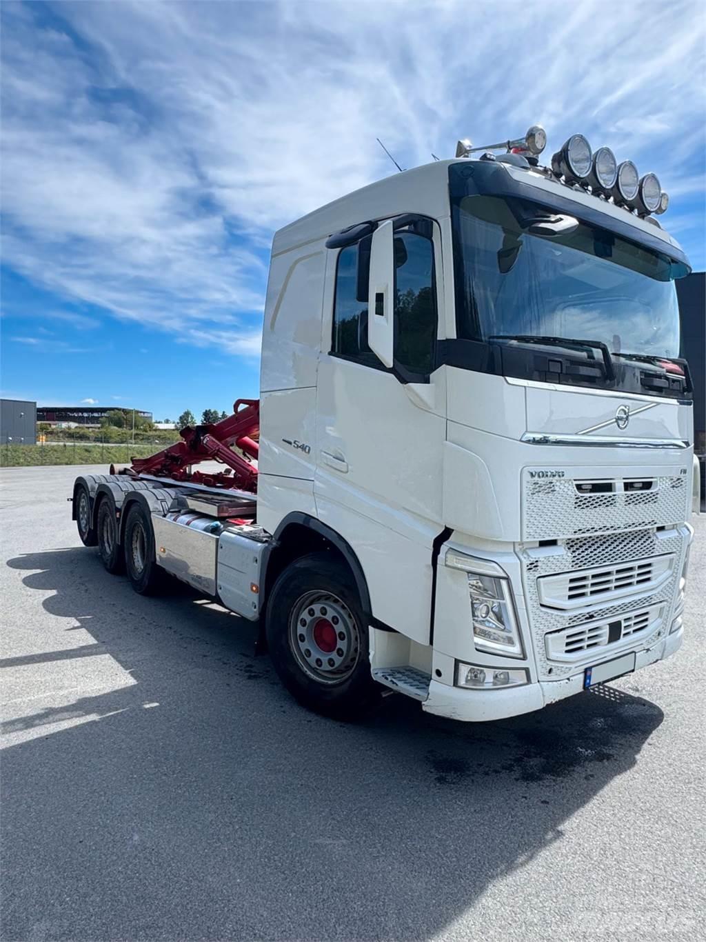 Volvo FH 540 8X4 Вантажівки з гаковим підйомом