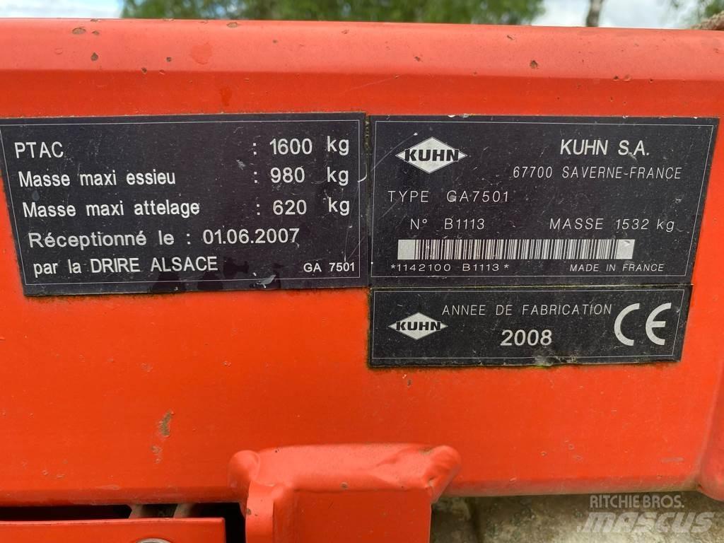 Kuhn GA 7501 Рядкові жатки