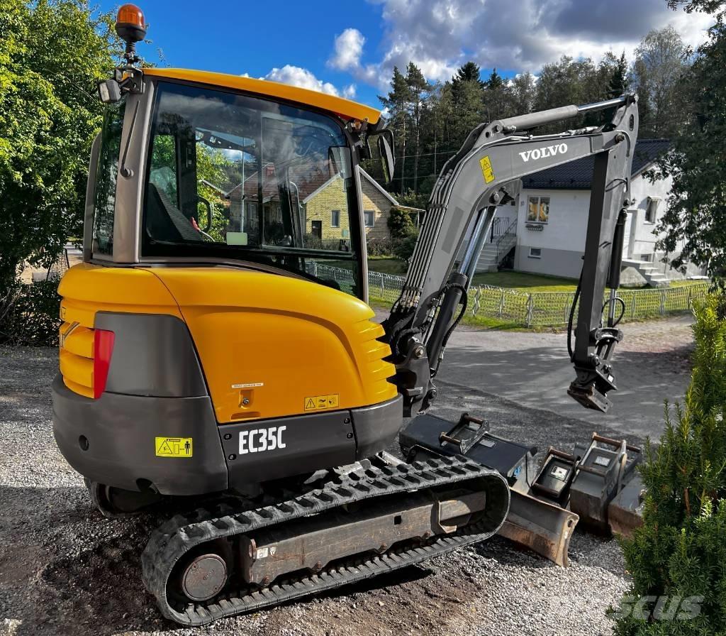 Volvo EC 35 C Міні-екскаватори < 7т