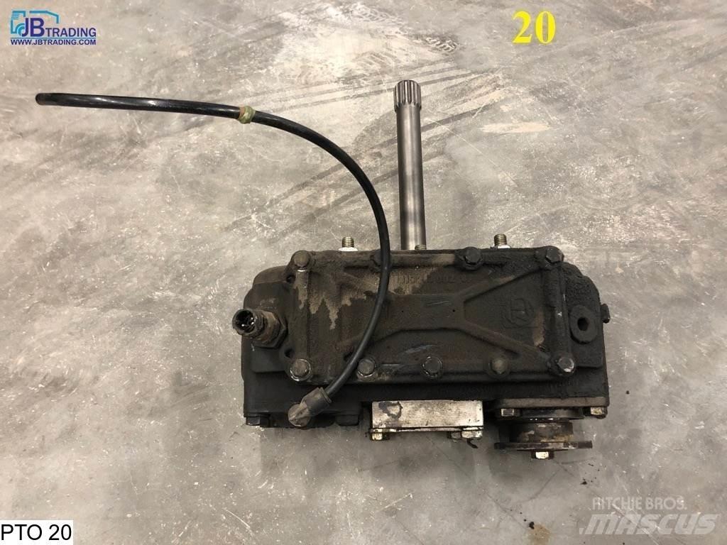 ZF PTO, 16S Осі