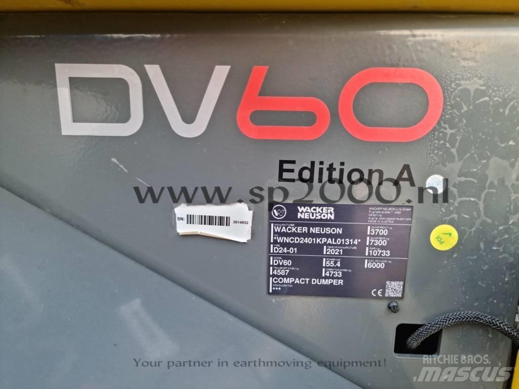 Wacker Neuson DV 60 Міні самоскиди