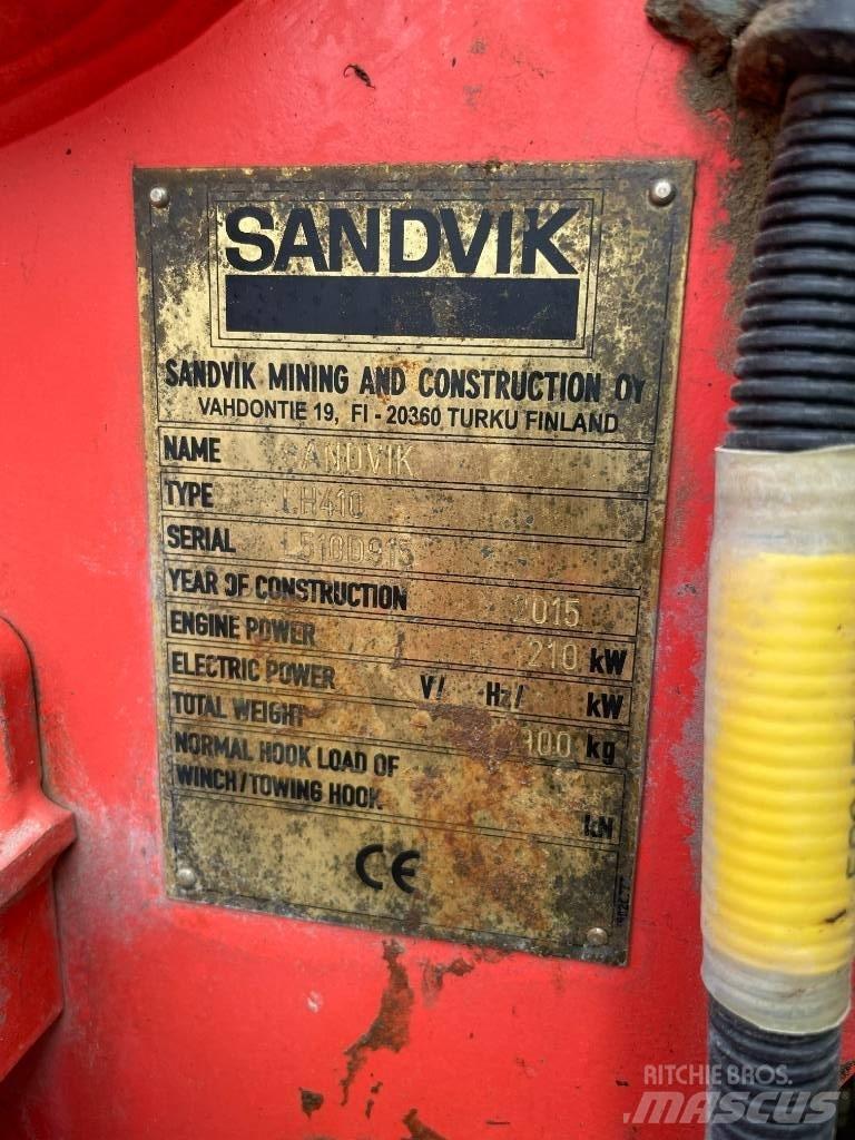 Sandvik LH 410 Підземні навантажувачі