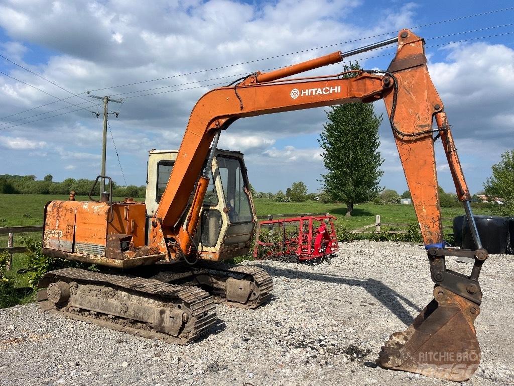 Hitachi Ex60-1 Міні-екскаватори < 7т