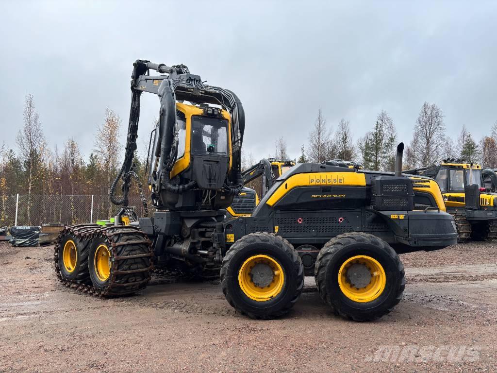 Ponsse Scorpion 8W Харвестери