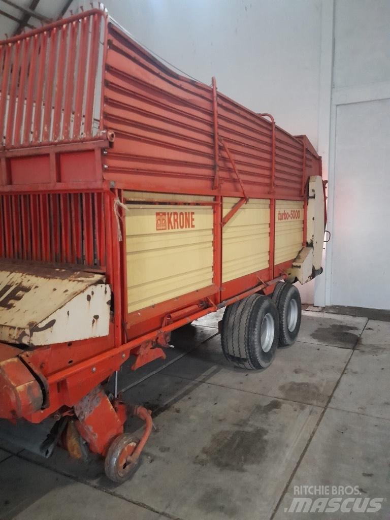 Krone Turbo 5000 Причепи із самозавантаженням