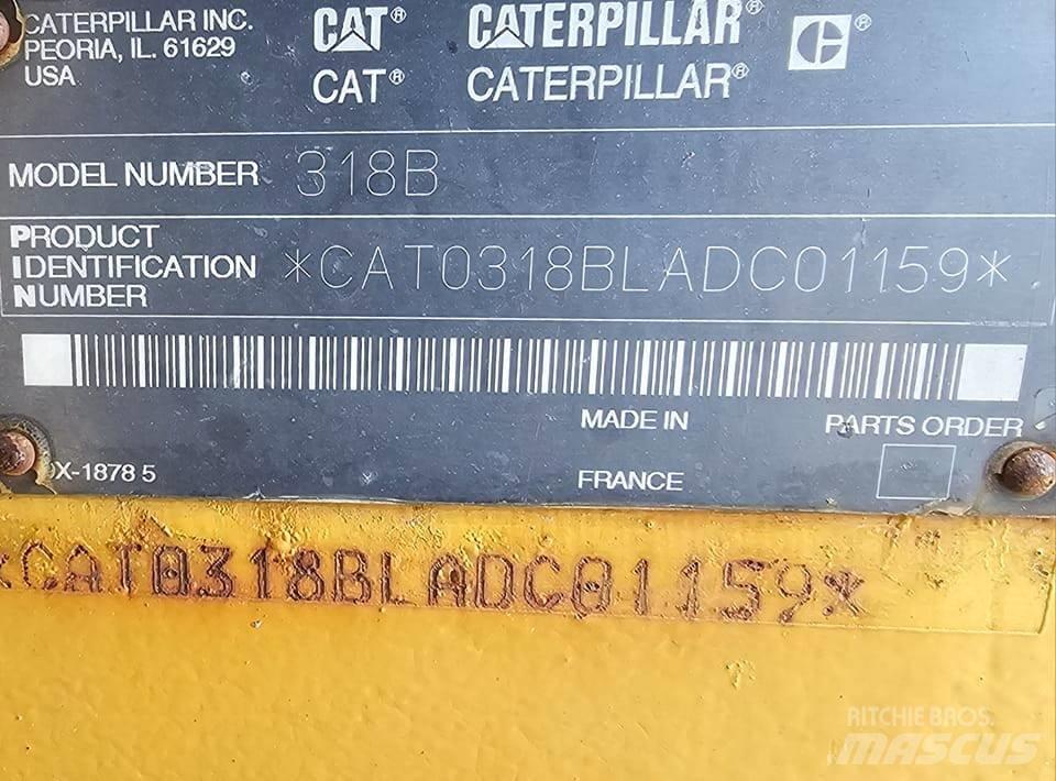 CAT 318 B L Гусеничні екскаватори