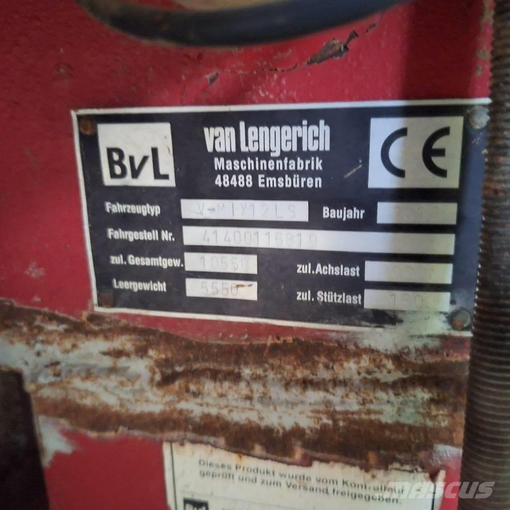 BvL V MIS 12 LS Завантажувачі змішувальних машин